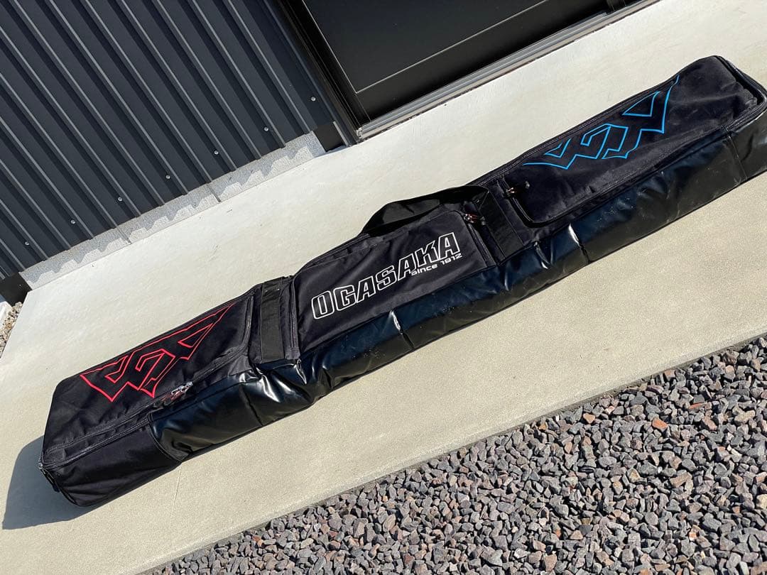 OGASAKA オガサカ　ローラー付き スキーケース　オールインインバック
