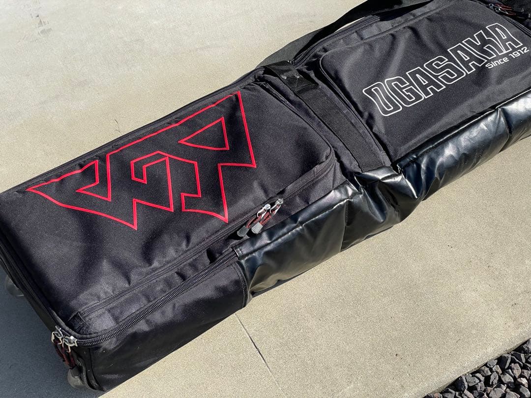 OGASAKA オガサカ　ローラー付き スキーケース　オールインインバック