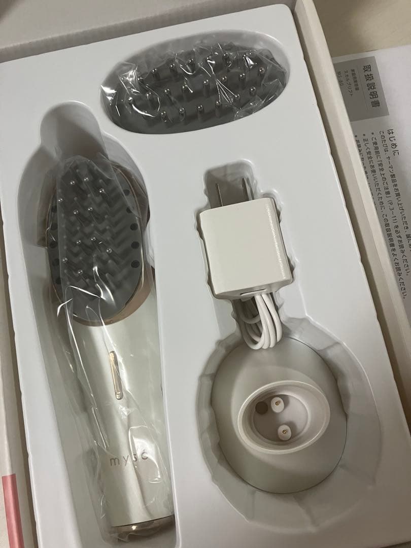 mysé 美顔器 充電器・交換用ヘッド付き