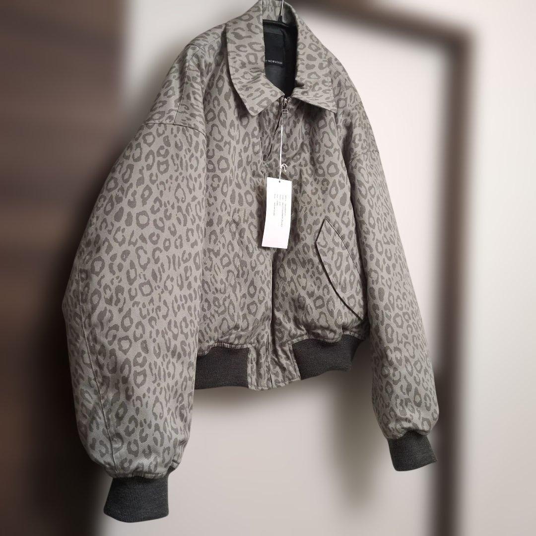 THE NEWHOUSE　24AWヒョウ柄ブルゾン