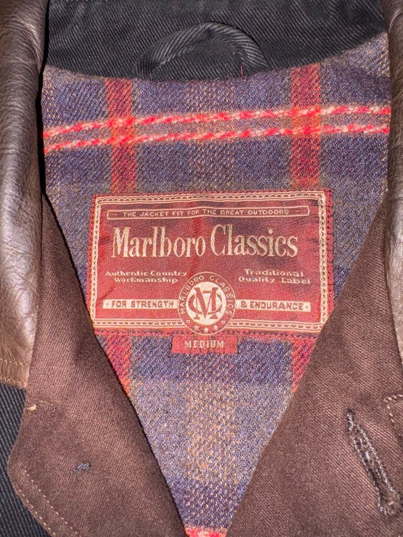 Marlboro Classics ブラック カバーオール Medium