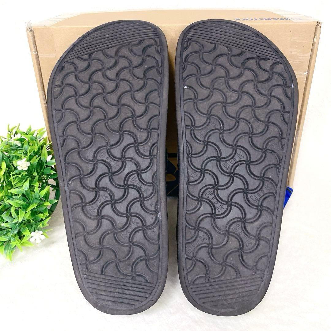 美品 ビルケンシュトック モンタナ 本革レースアップ 40 26cm 茶/黒 革