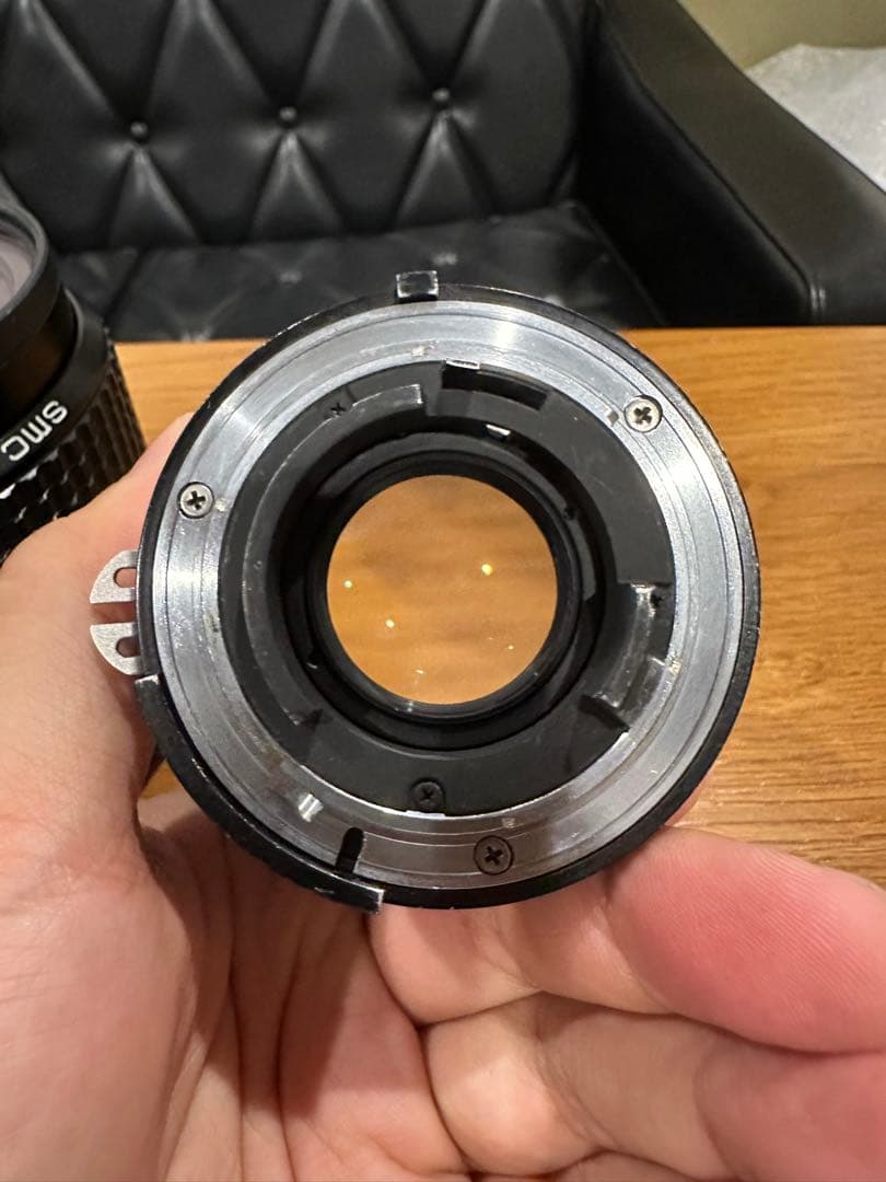 pentax 67 55mm と nikon 28mm レンズセット