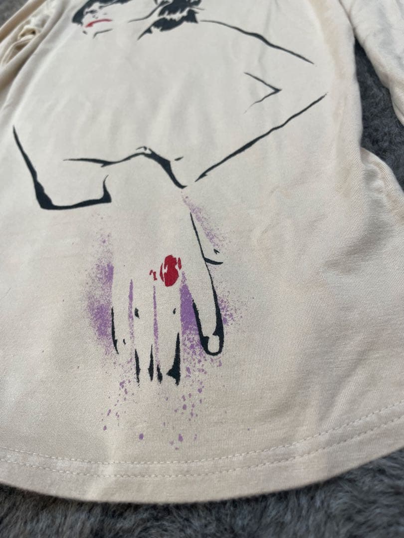 chloé フェイスプリント　アート　Tシャツ