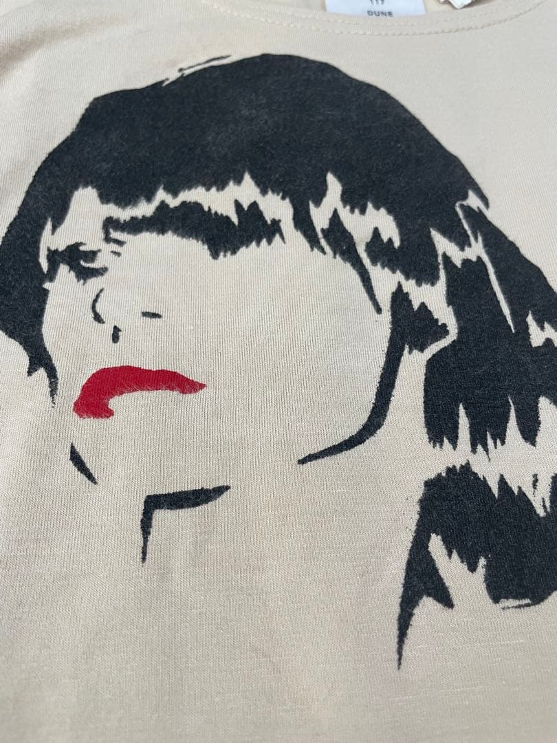 chloé フェイスプリント　アート　Tシャツ