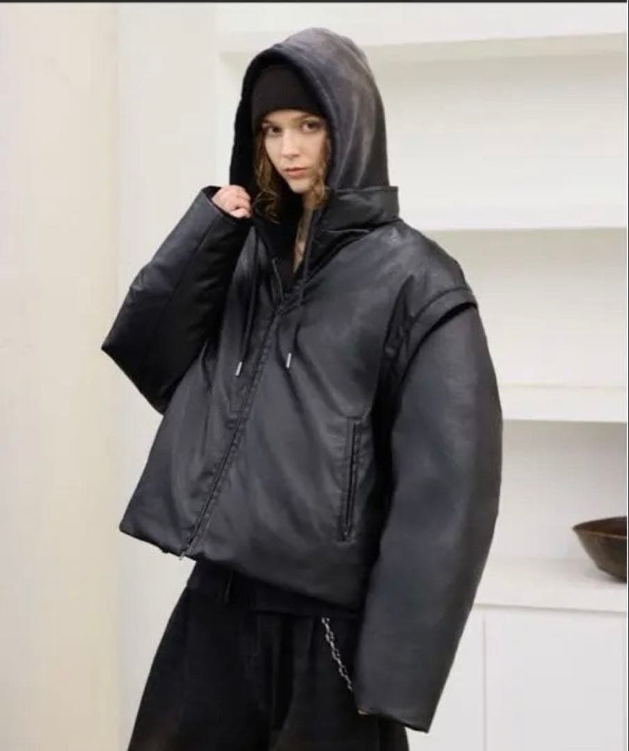 soerte 2wayハイネックリアルダウンジャケット