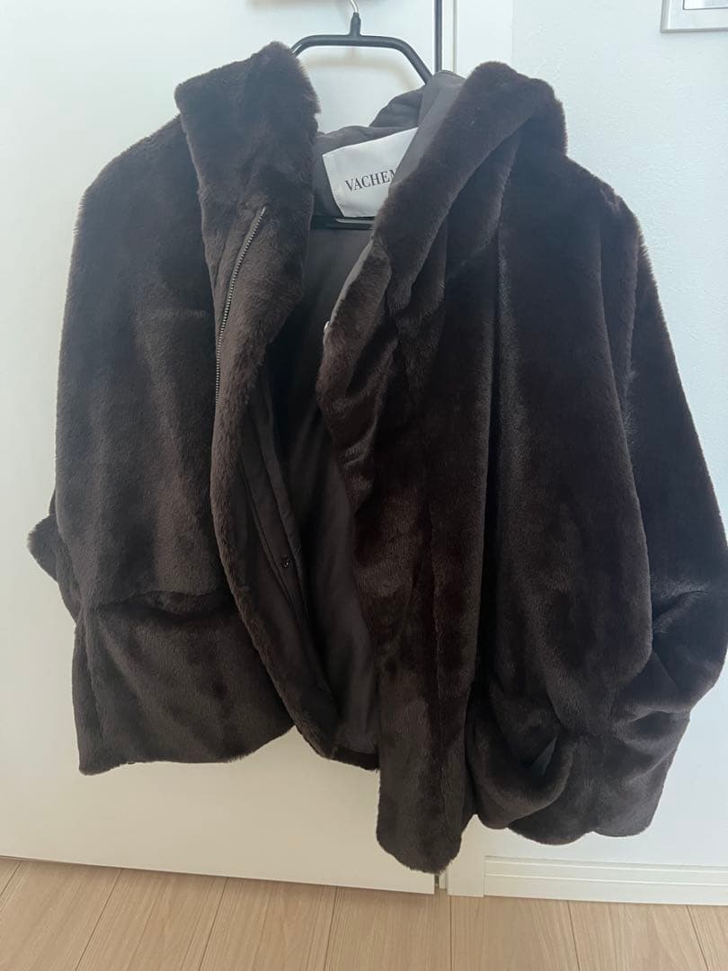 【ゆうあ】Vachement エコファーブラウンコート