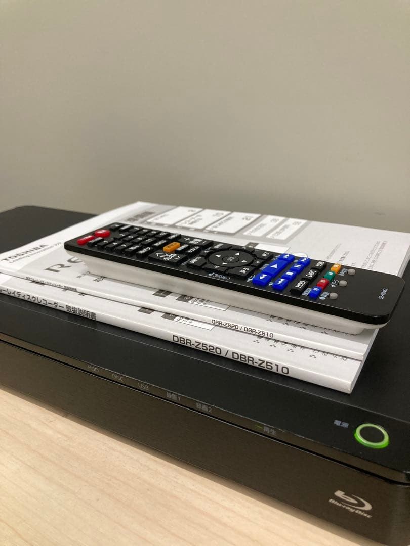 綺麗　1TB TOSHIBA REGZA ブルーレイ　DBR-Z520