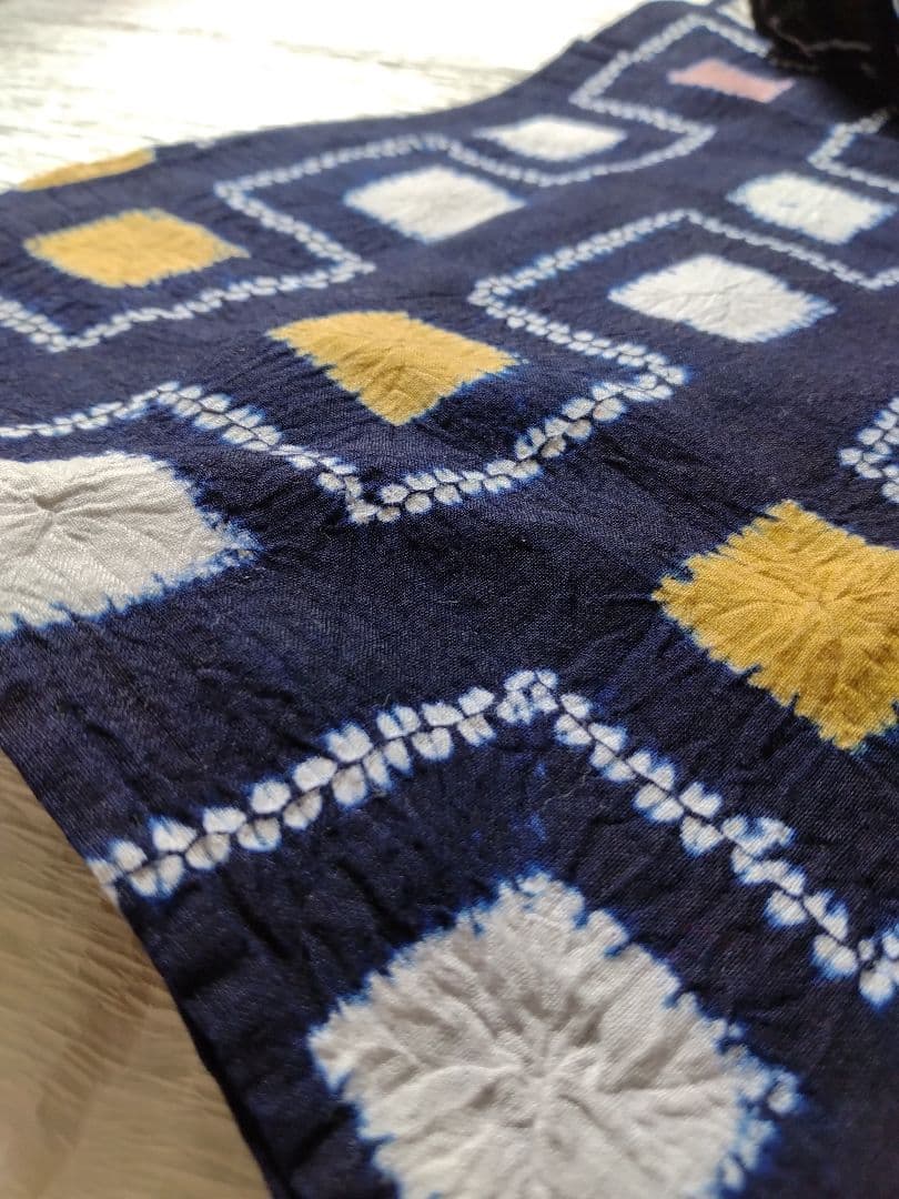 高級浴衣　有松鳴海絞りの浴衣