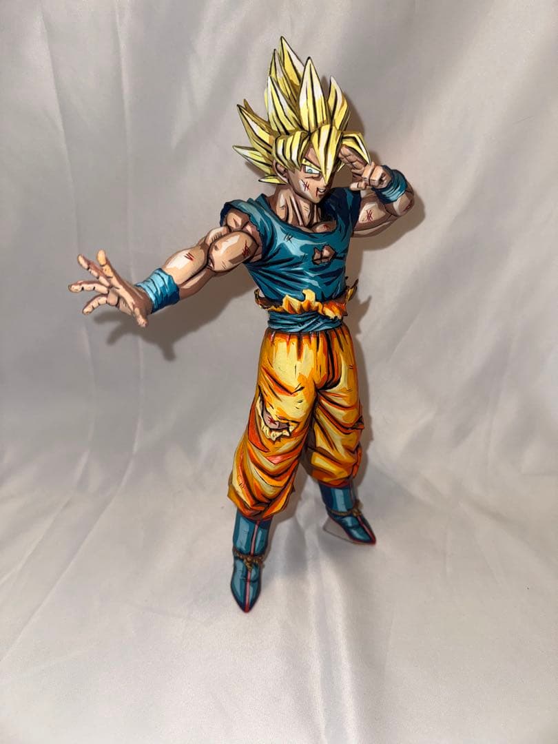 【箱あり】ドラゴンボールZ 一番くじ D賞 孫悟空 リペイント 二次元彩色