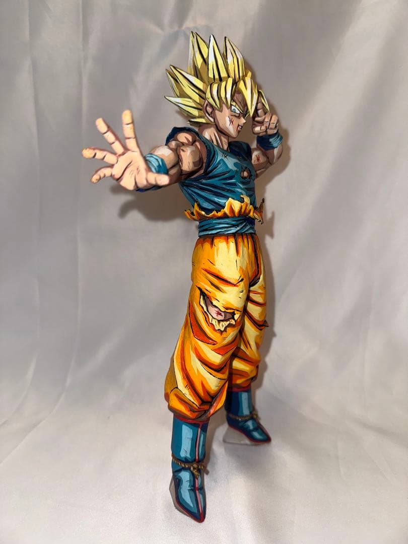 【箱あり】ドラゴンボールZ 一番くじ D賞 孫悟空 リペイント 二次元彩色