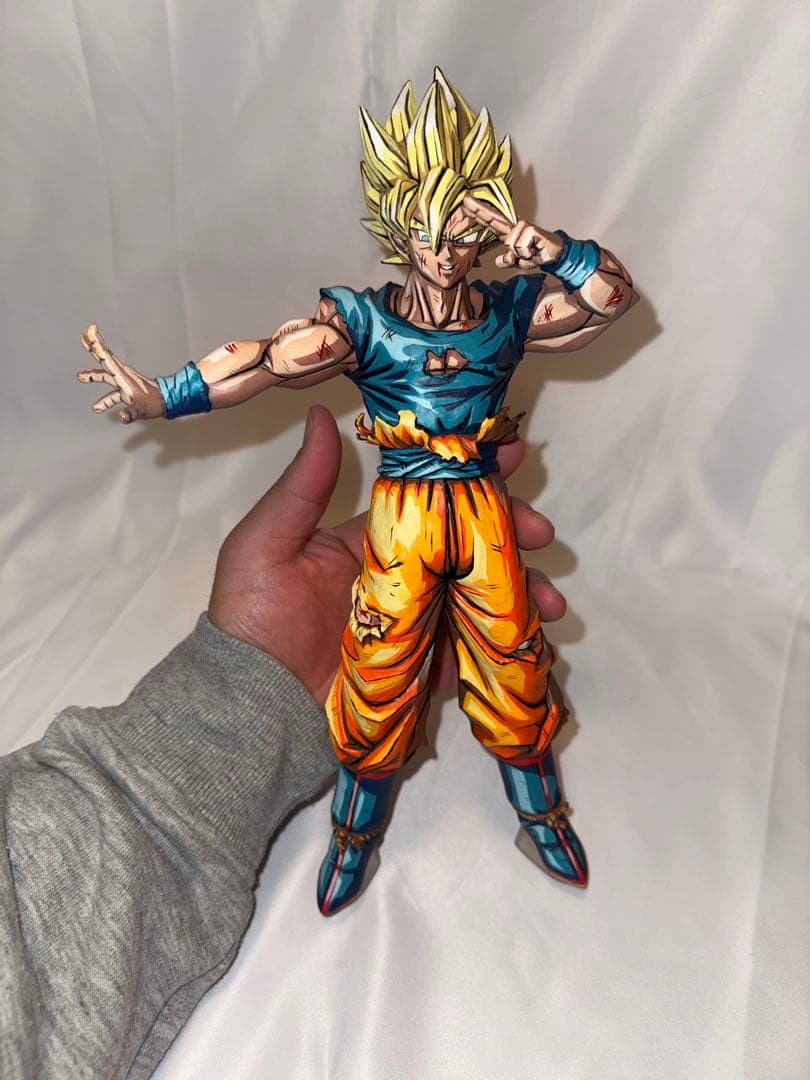 【箱あり】ドラゴンボールZ 一番くじ D賞 孫悟空 リペイント 二次元彩色