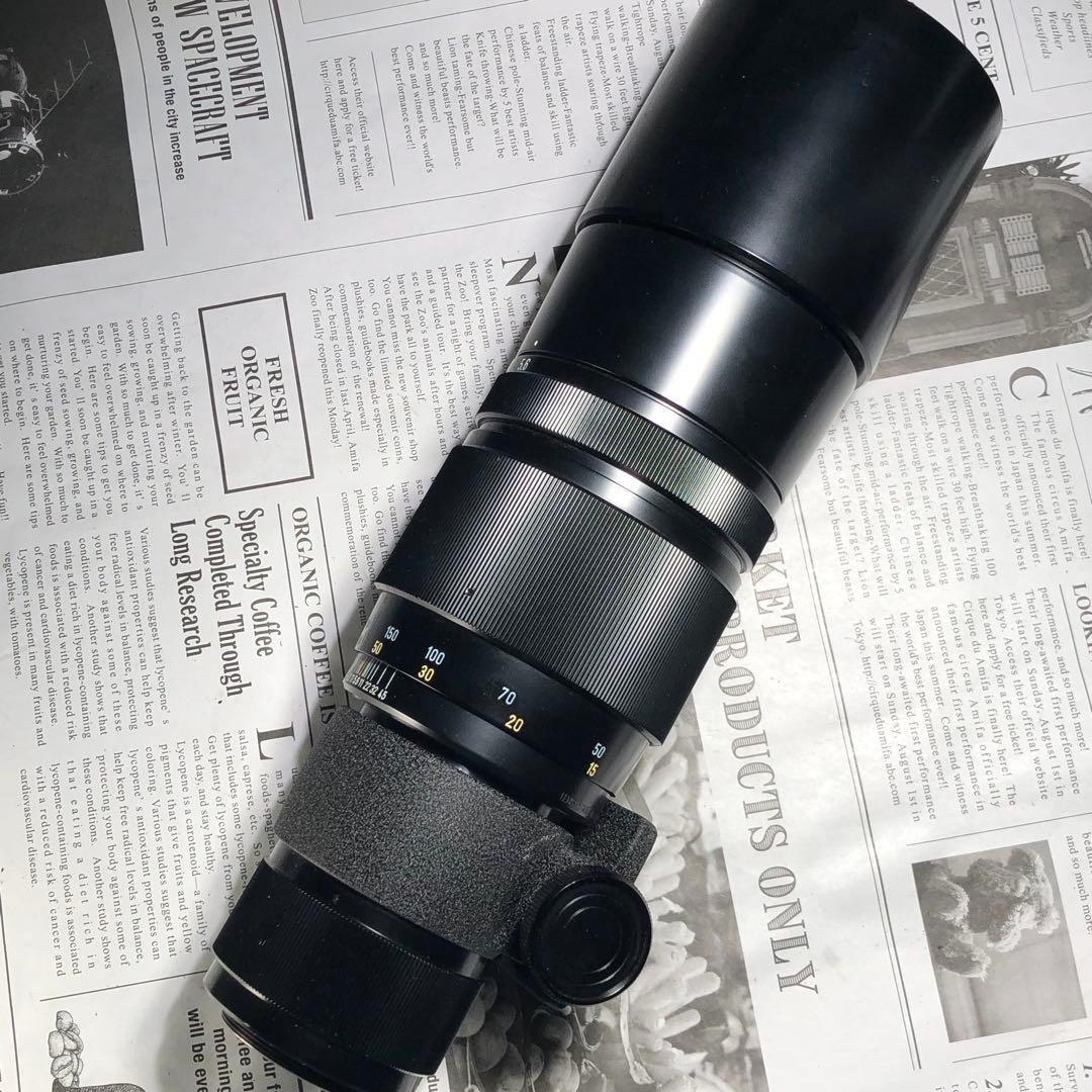 純正キャップ付　SMC TAKUMAR 400mm f5.6 m42マウント