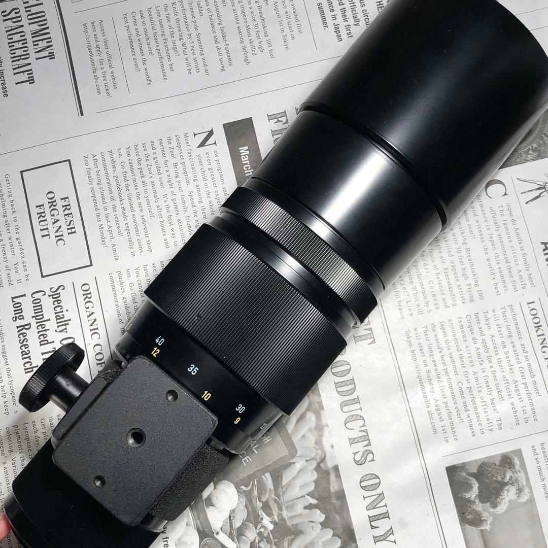 純正キャップ付　SMC TAKUMAR 400mm f5.6 m42マウント