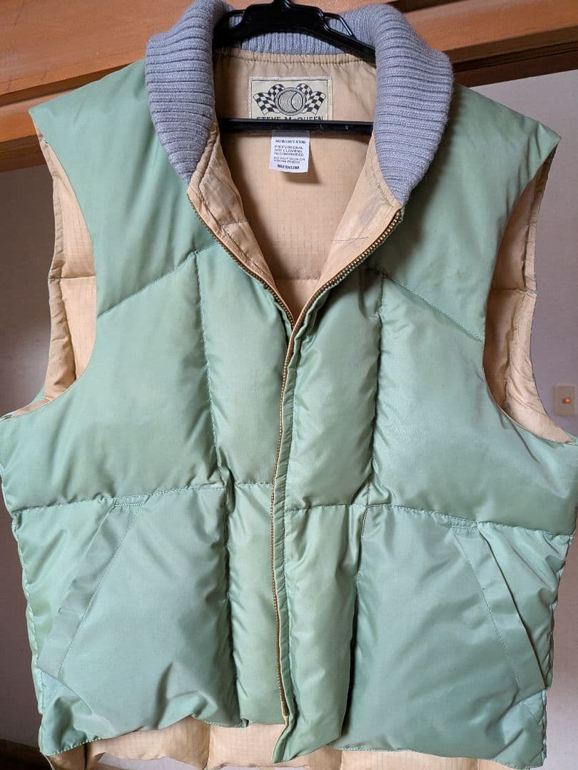 TOYS McCOY グリーンダウンベスト Mサイズ スティーブ・マックイーン