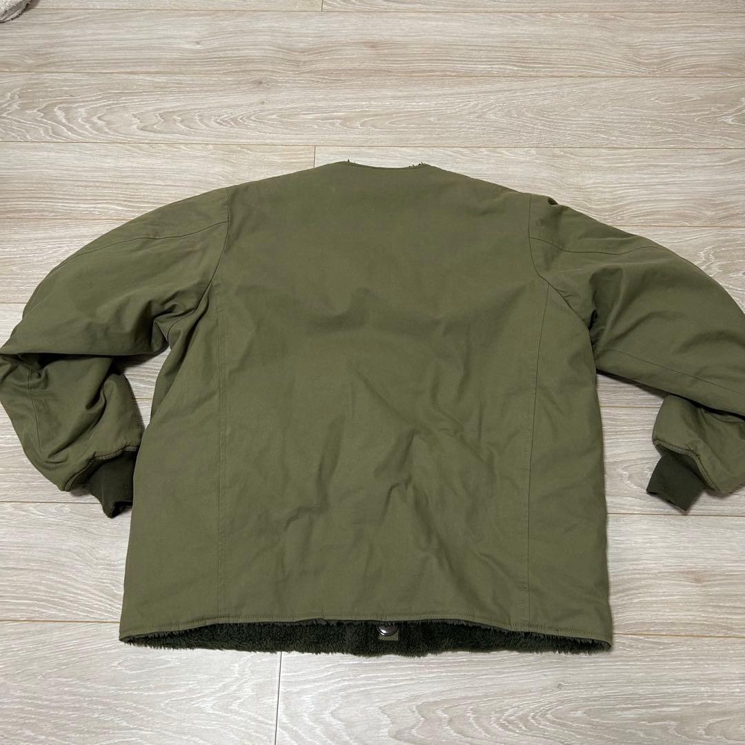 子*鉄様 ARMY TWILL/アーミーツイル　別注 リバーシブル ノーカラーブ