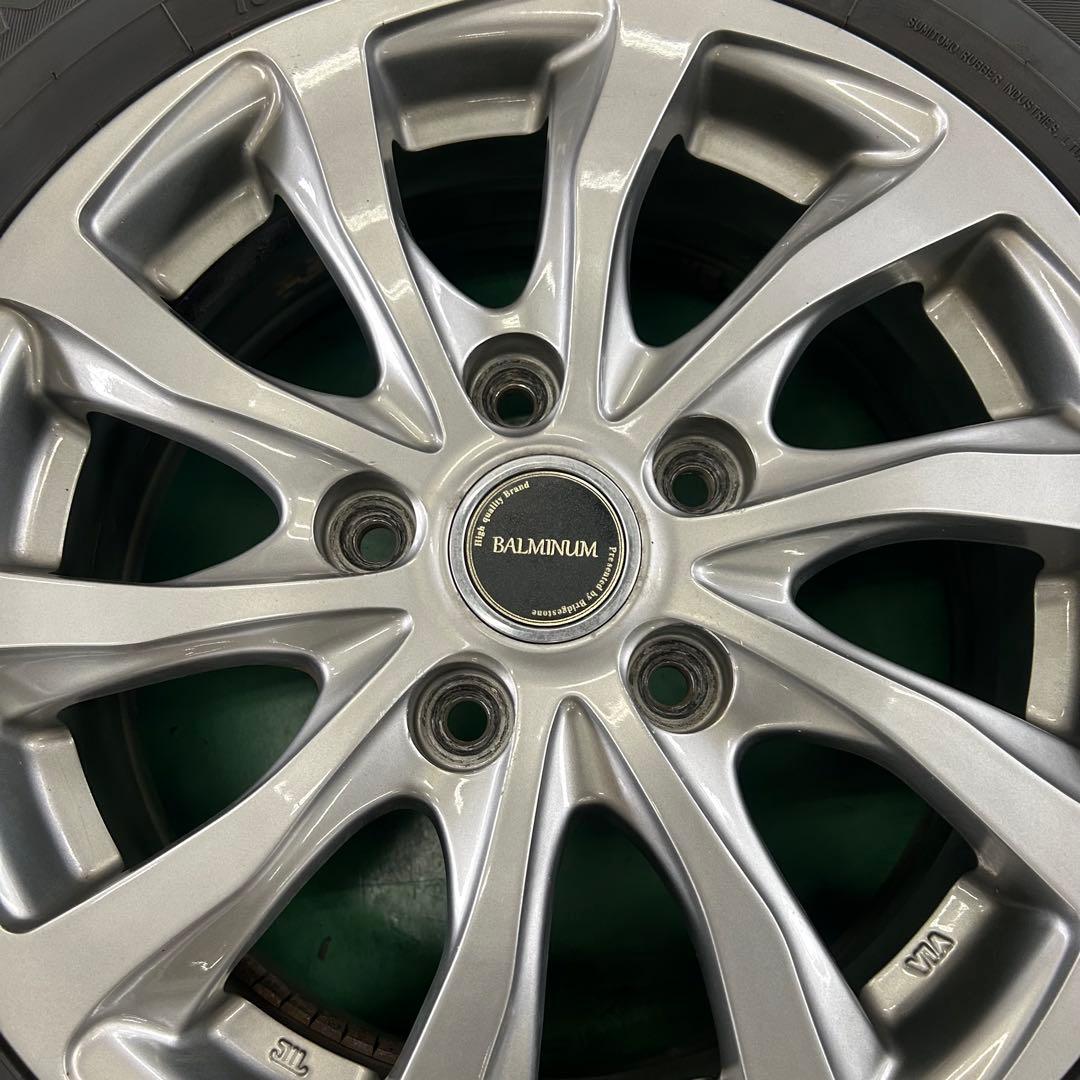 中古スタッドレス195/65R15ノーストレックアルミ付き　ノア、ヴォクシー等