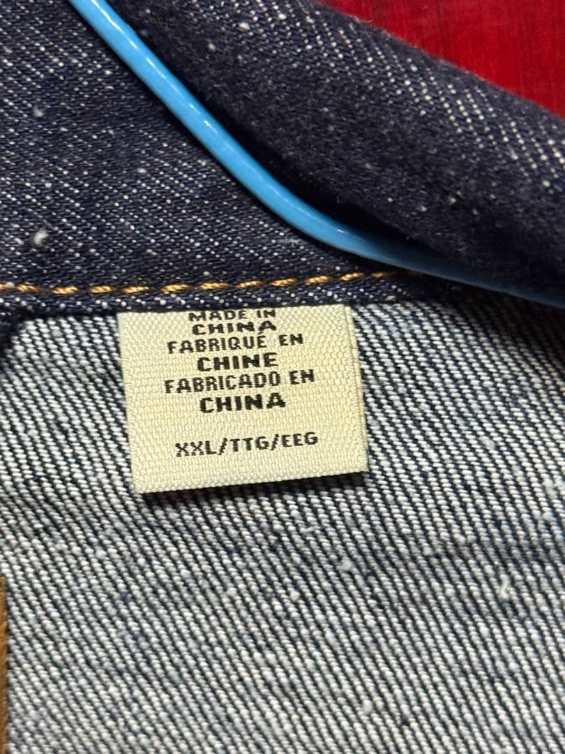 ボ*帳様 Levi's リラックスフィット デニムジャケット XXL