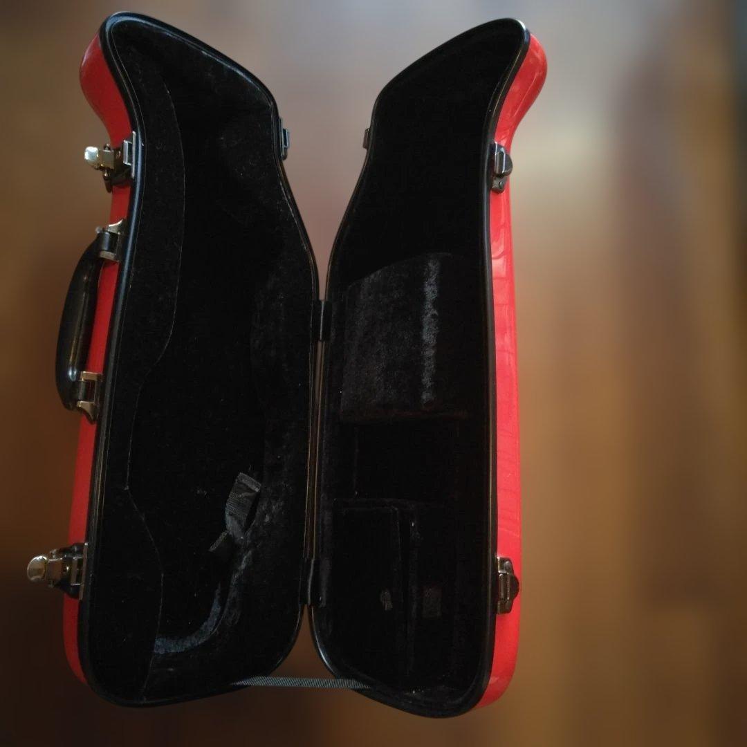 は*か様 トランペットケース　赤色