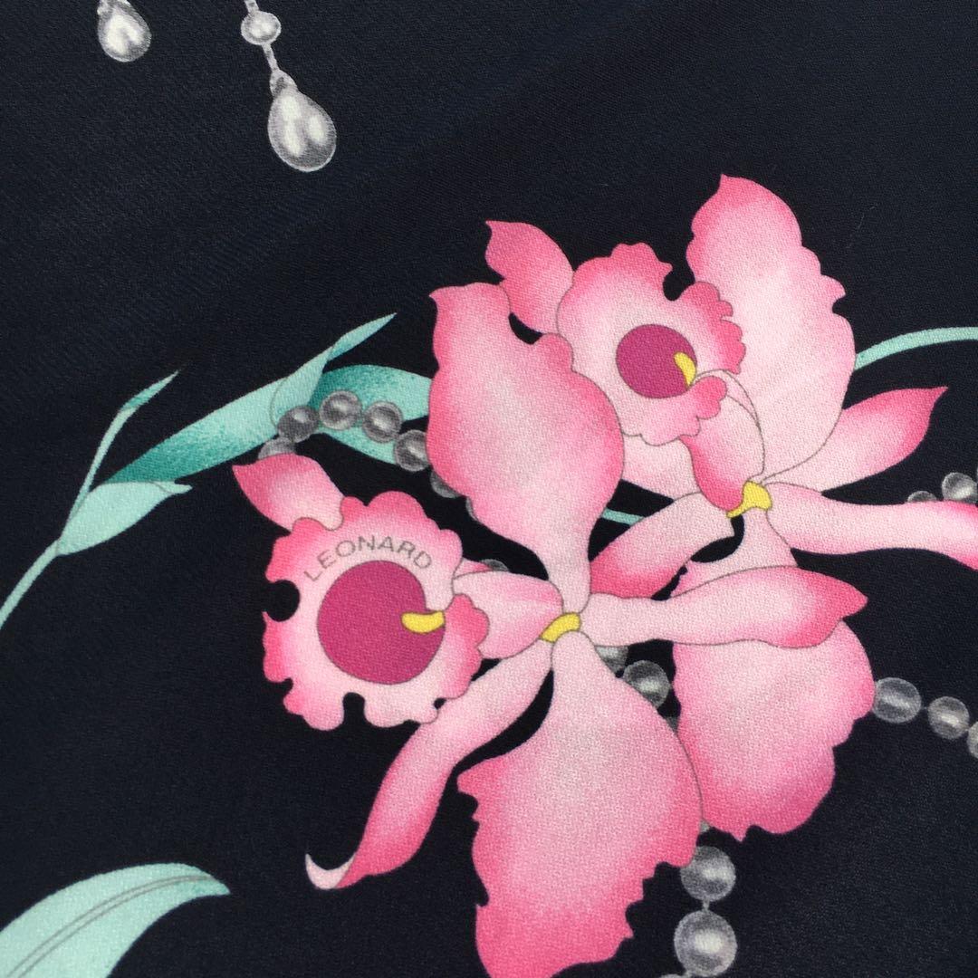 新品未使用　LEONARD レオナール　カンカン　ストレッチ　チュニック　タグ付