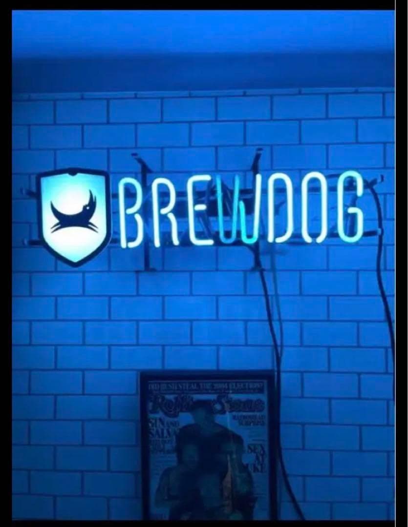 も*り様 ¥1000！BREWDOG ブリュードッグLEDネオンサイン 新品未使