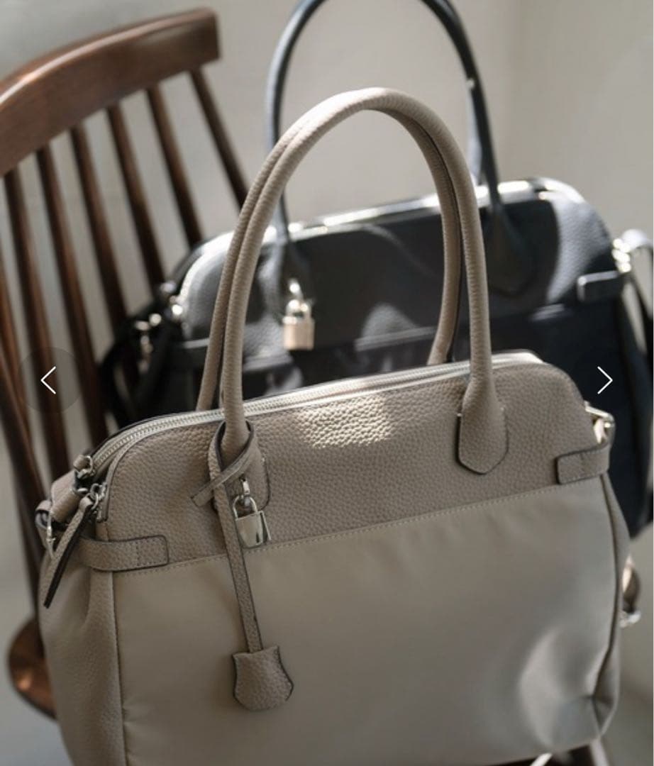 HAYNI ヘイニ Orietta nylon オリエッタナイロン グレージュ