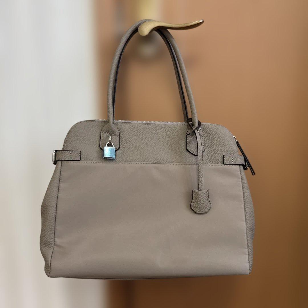 HAYNI ヘイニ Orietta nylon オリエッタナイロン グレージュ