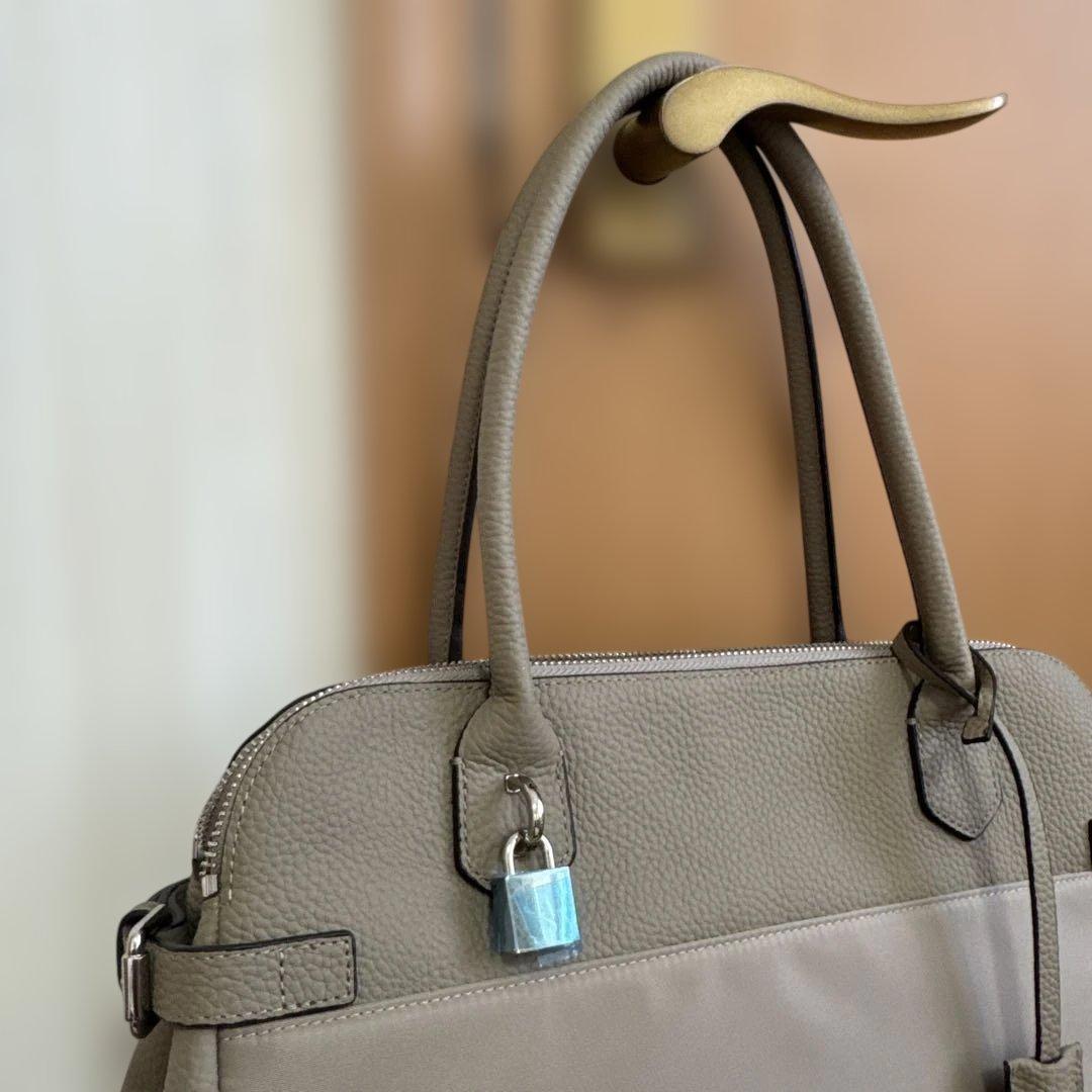 HAYNI ヘイニ Orietta nylon オリエッタナイロン グレージュ