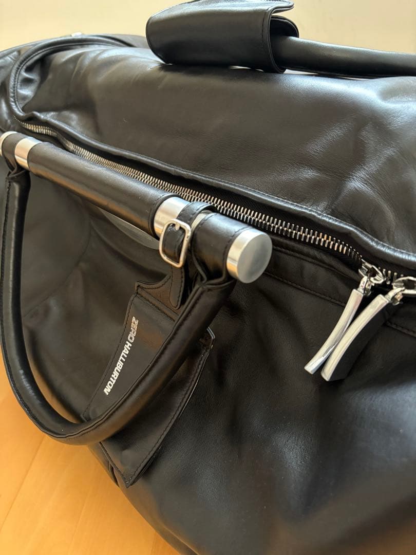 ゼロハリバートン　ボストンバッグ　 本革