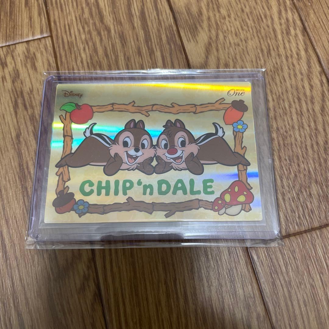 【限定値下げ】ドナルド90周年BOX、チップ&デールシリアルナンバー入カード