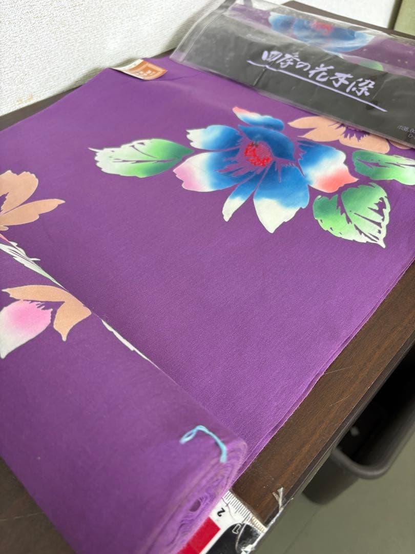 浴衣　反物　6本　まとめて　氣愛染　高級ゆかた　東京本染　綿100％/C-1