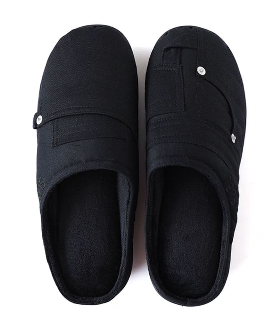 subu 韓国限定 カーペンターサンダル ブラック