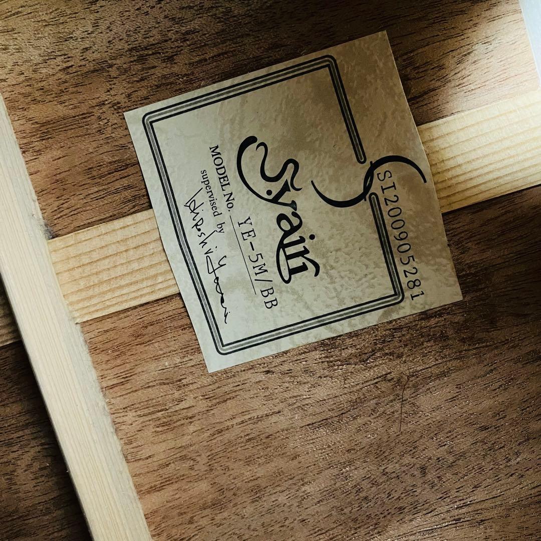 美品 S.YAIRI エレアコ YE-5M/BB ブルーサンバースト ヤイリ