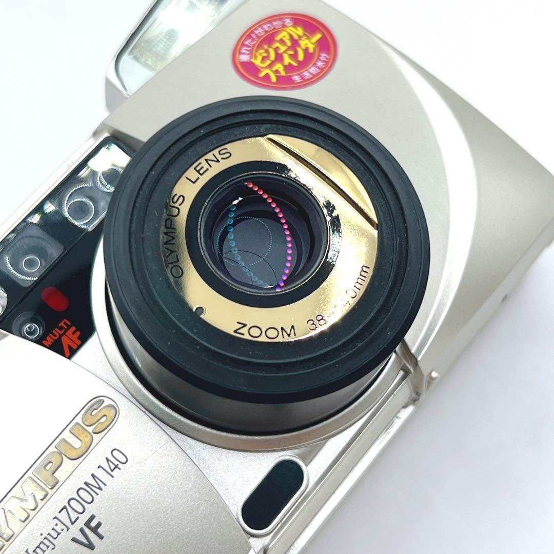 【美品・動作品】 OLYMPUS μ ZOOM 140 VF フィルムカメラ