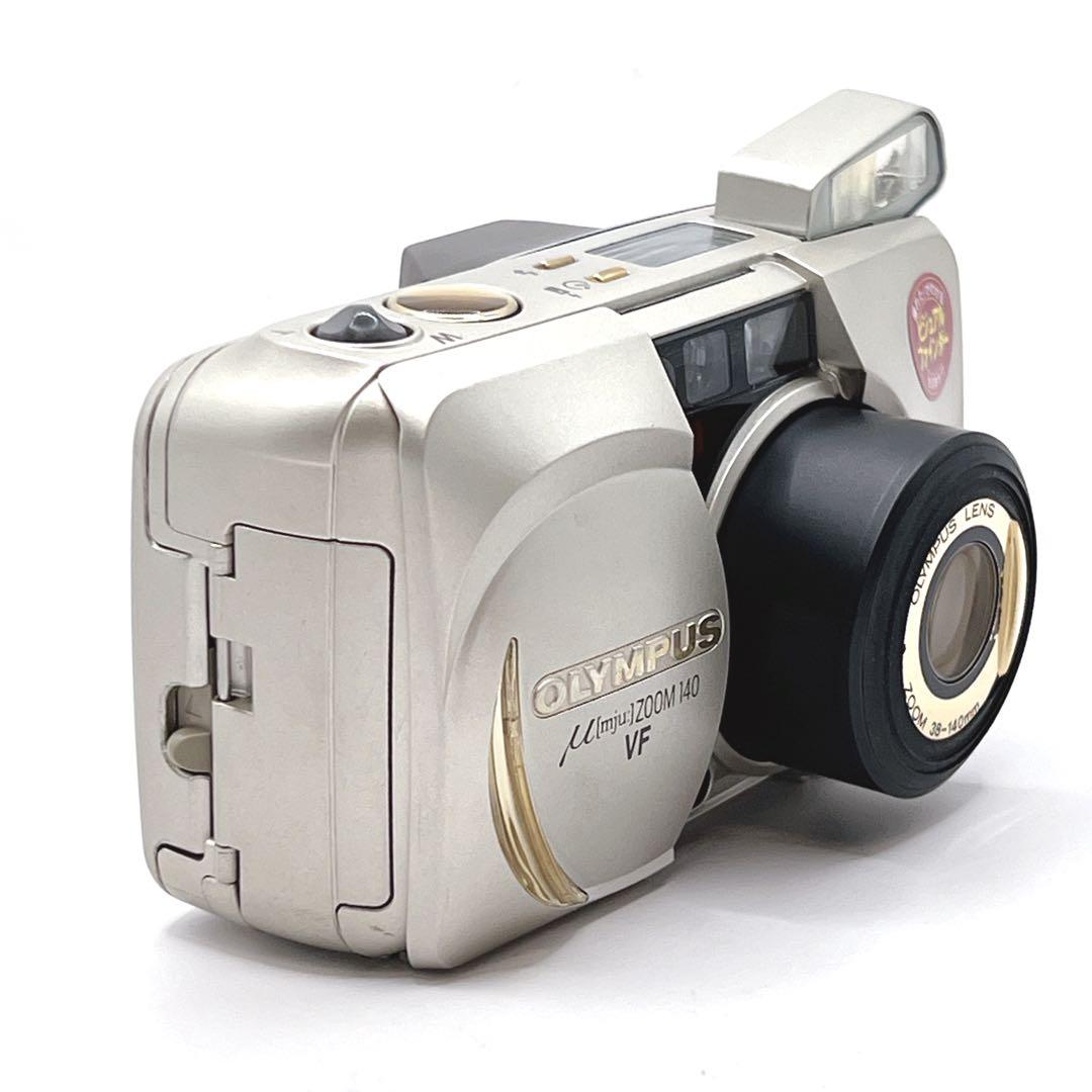 【美品・動作品】 OLYMPUS μ ZOOM 140 VF フィルムカメラ
