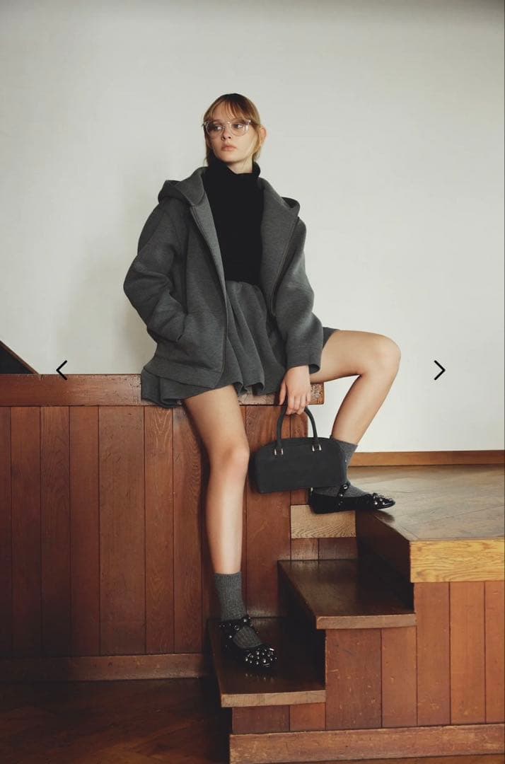 THE TOE Alster Hoodie Sサイズ　グレー　ザトゥー