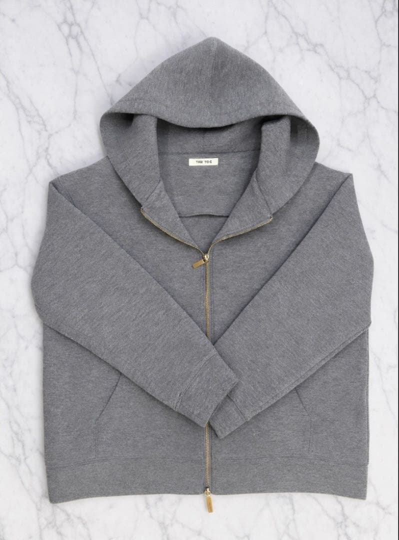 THE TOE Alster Hoodie Sサイズ　グレー　ザトゥー