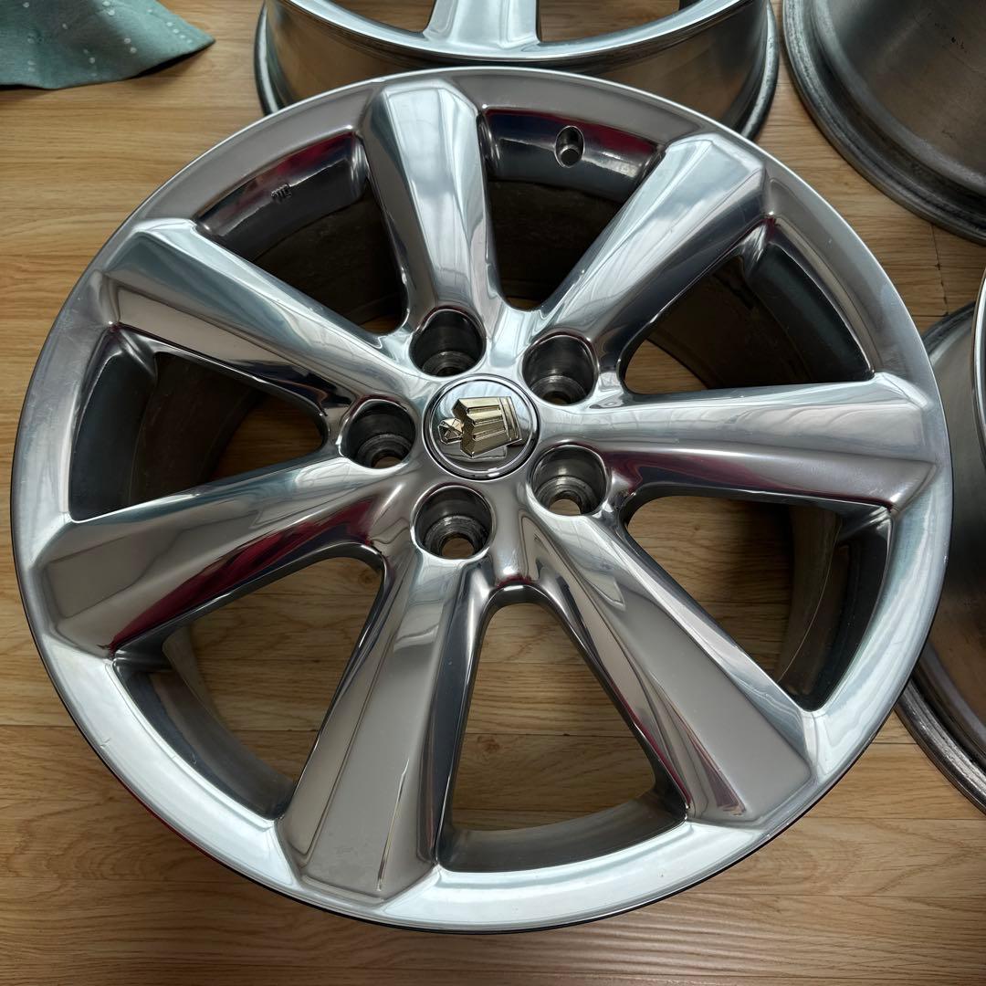 あ 18クラウン 50th アニバーサリー 純正ホイール 送料込み ①