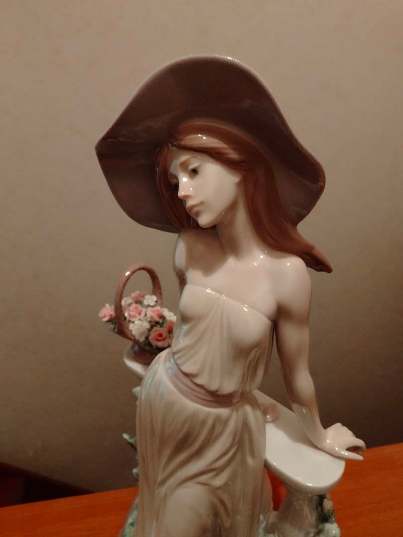 【大型作品 美品】リヤドロ「輝く時」