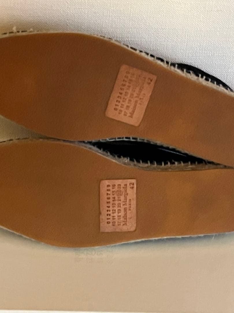 【未使用】メゾンマルジェラ エスパドリーユ