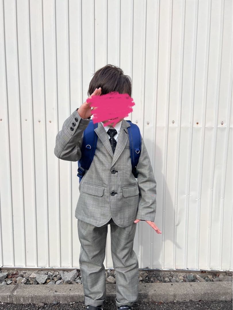 branshes ブランシェス　フォーマルスーツ4点　美品　120 男の子