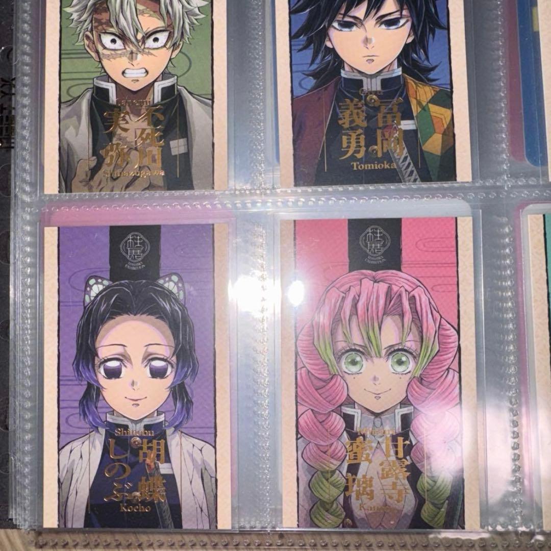 鬼滅の刃　柱展　ランダムコレクションフォトカード　コンプリート　18枚セット