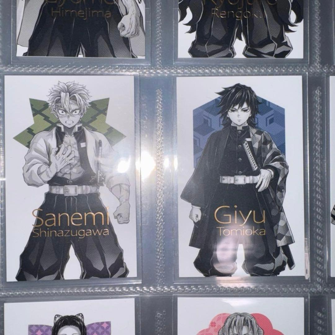 鬼滅の刃　柱展　ランダムコレクションフォトカード　コンプリート　18枚セット