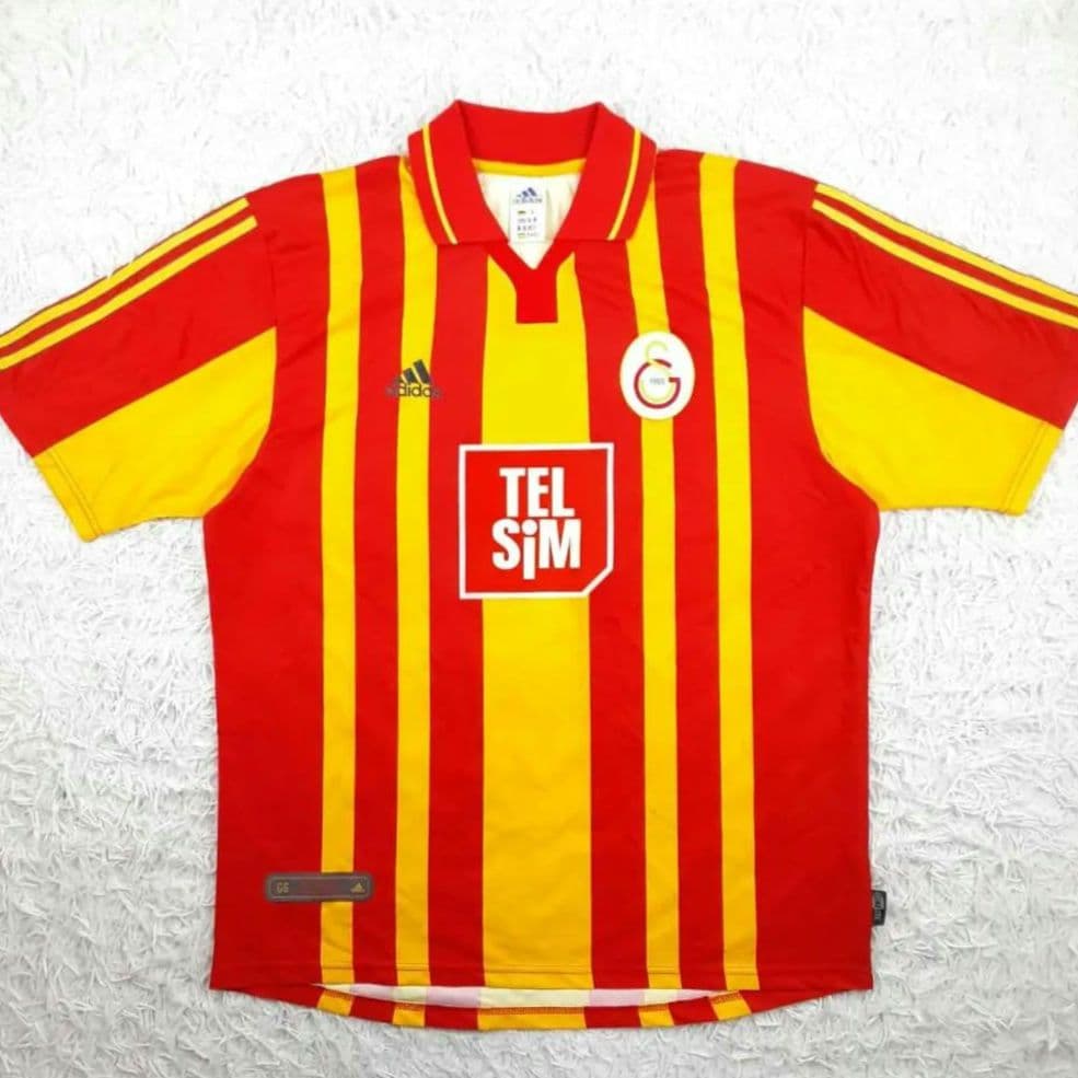 美品◎adidas アディダス 応援用ユニフォーム ガラタサライ 万国旗タグ