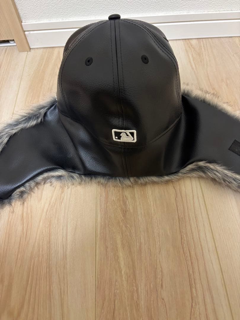 ニューエラ newera 59FIFTY Dog Ear 別注 レザーCAP