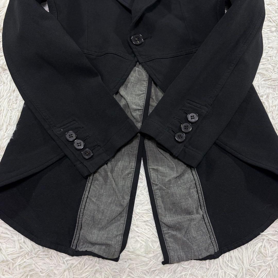 【美品】コムデギャルソン ジャケット タキシード 燕尾ジャケット ブラック S