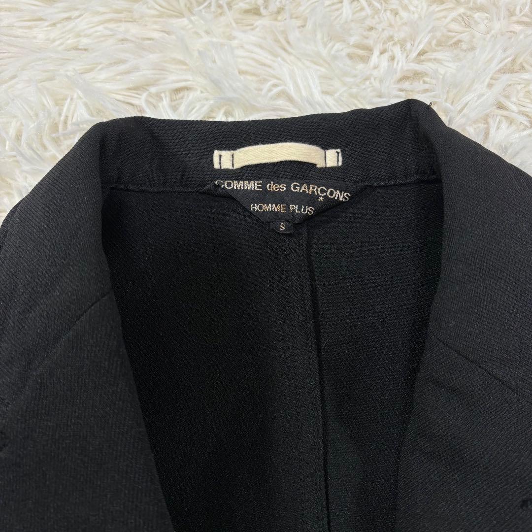 【美品】コムデギャルソン ジャケット タキシード 燕尾ジャケット ブラック S
