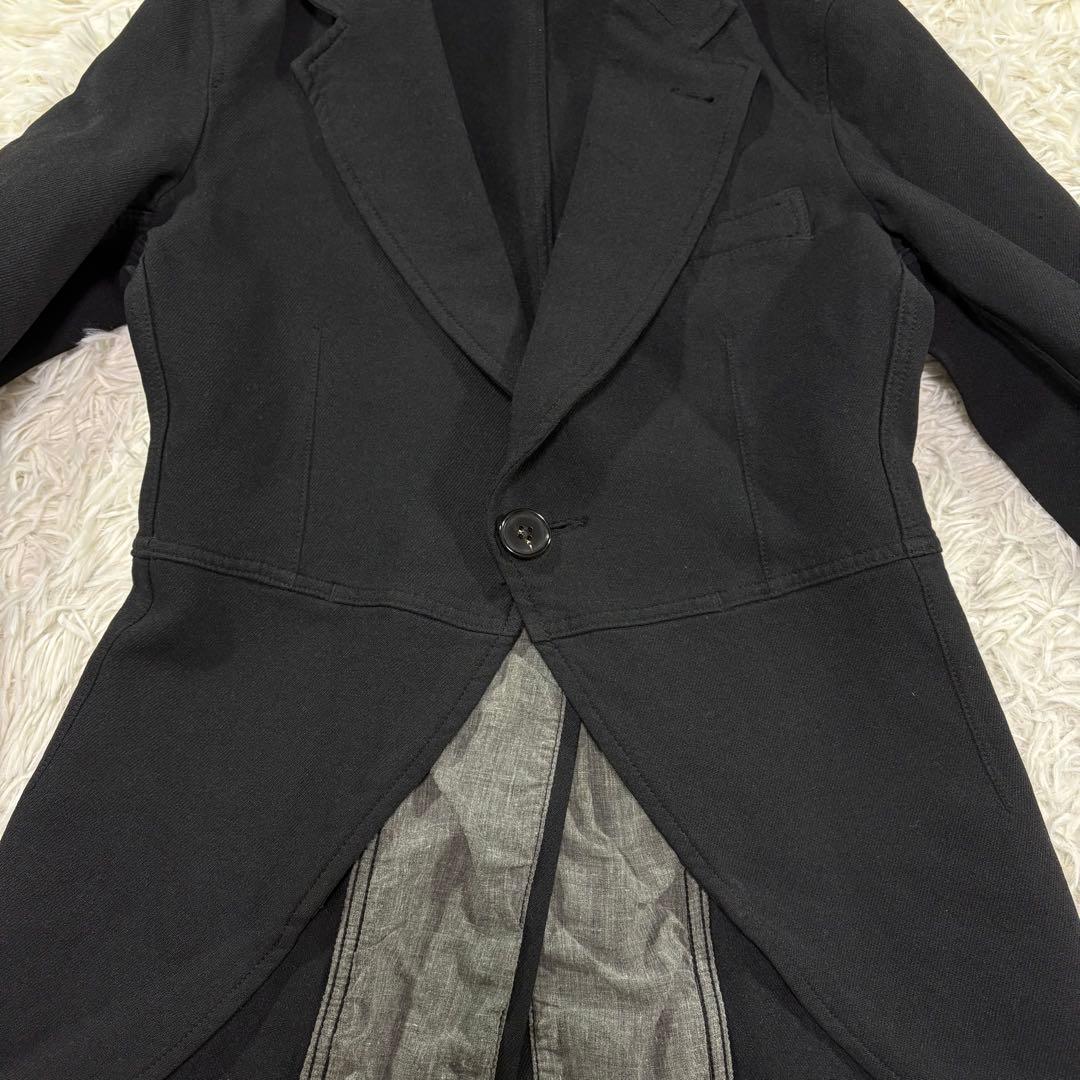 【美品】コムデギャルソン ジャケット タキシード 燕尾ジャケット ブラック S