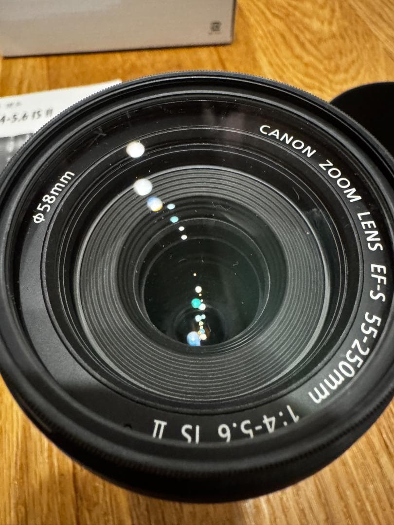 レンズ(ズーム) CANON EF-S 55-250mm F4-5.6 IS II