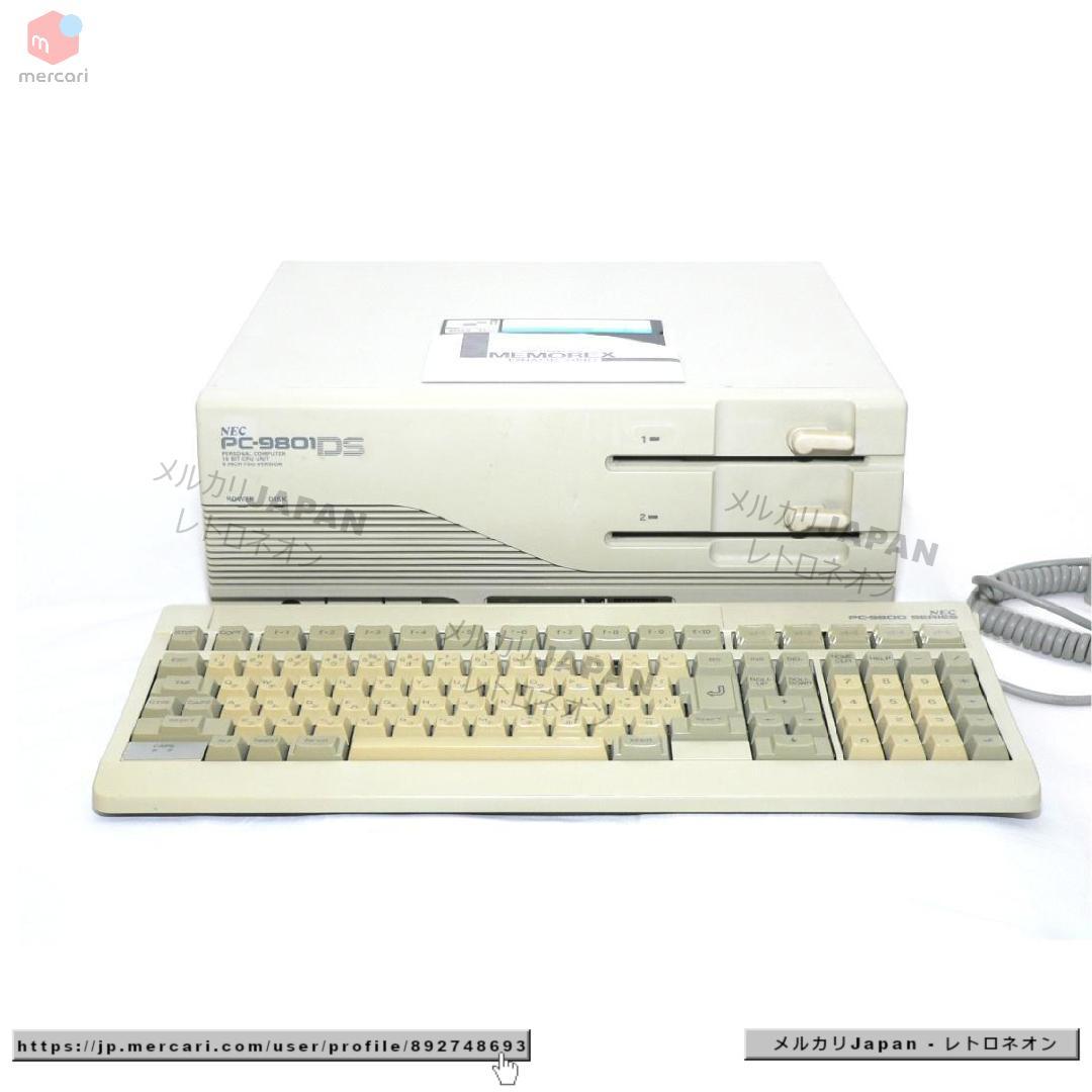 NEC PC-9801DS 本体 キーボード FM音源 FDD OK! 動作品